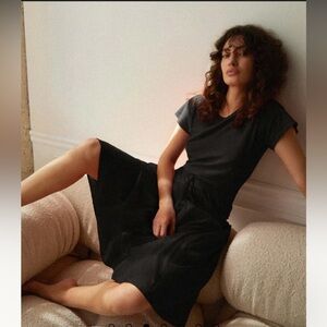 Nation LTD Azalia Dress Black Midi Dress